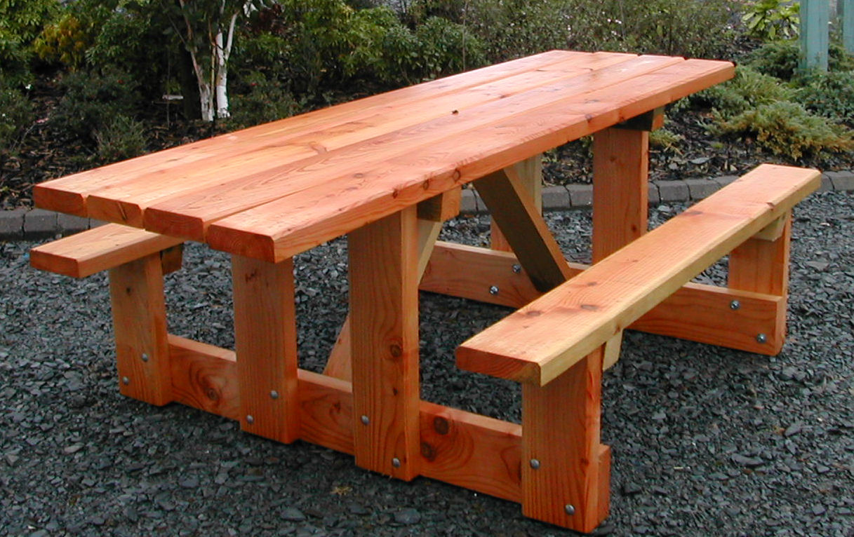 free picnic table plans how to make a picnic table